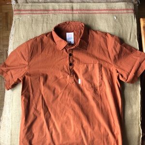 NWOT Topo Designs short sleeve popover